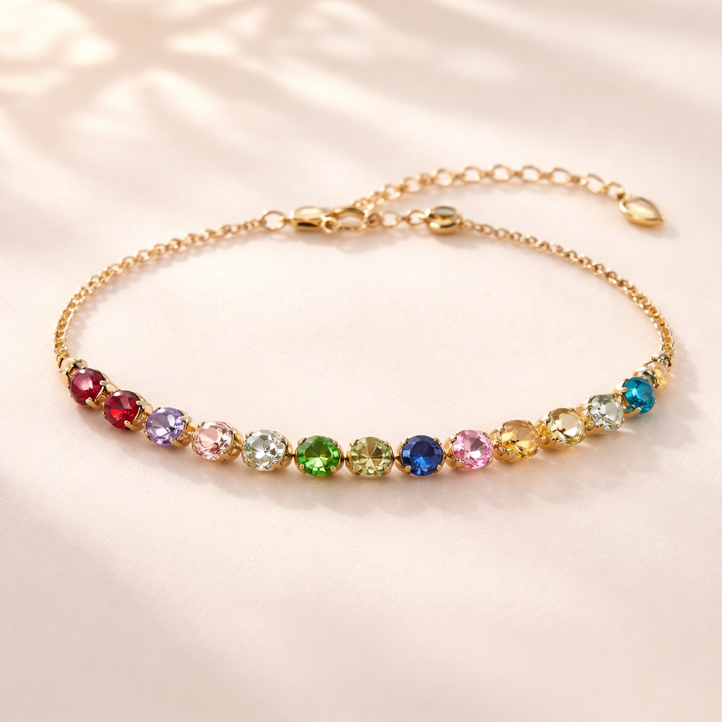 Geburtstein Armband