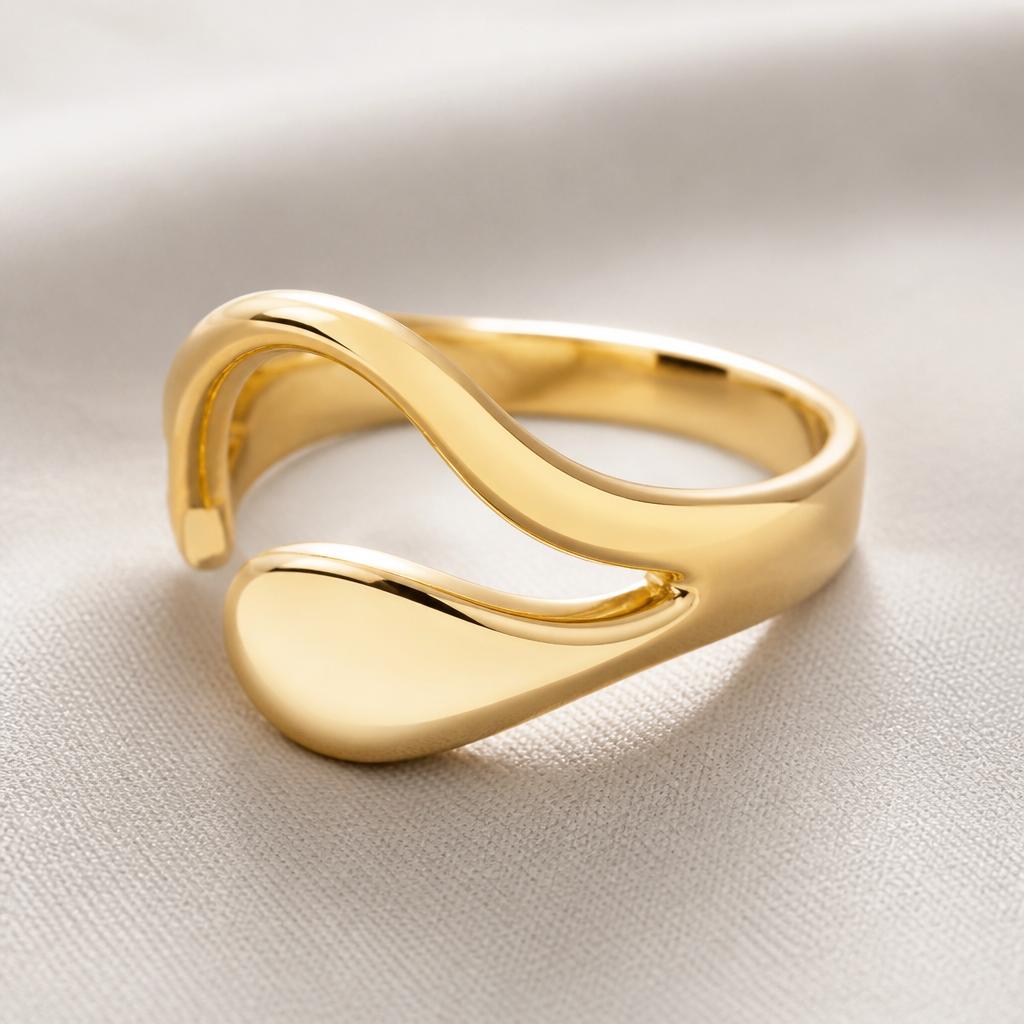 A women's ring made of gold. gold ring
photorealistic jewelry design, A women's ring made of gold. gold ring, modern style, just the design no text