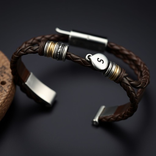 Men’s leather bracelet