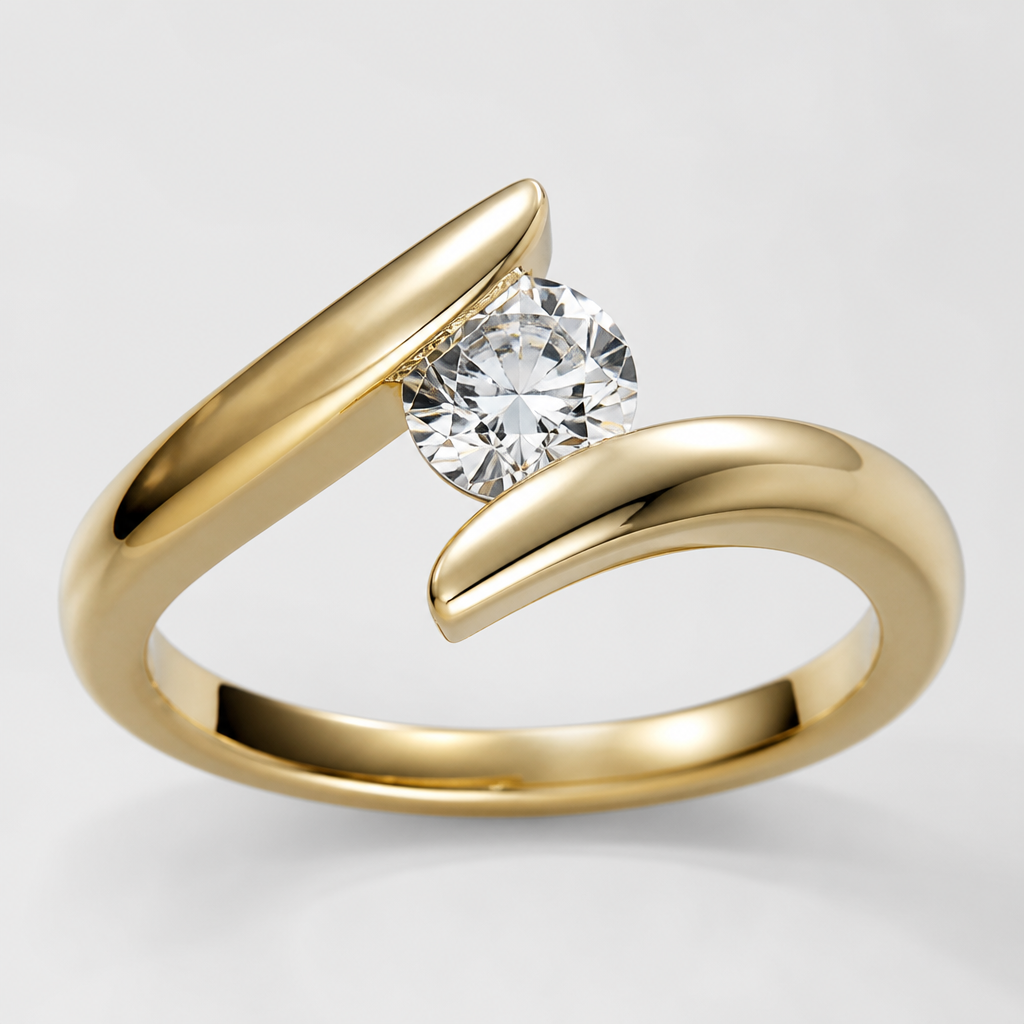 A women's ring
photorealistic jewelry design, A women's ring, modern style, just the design no text