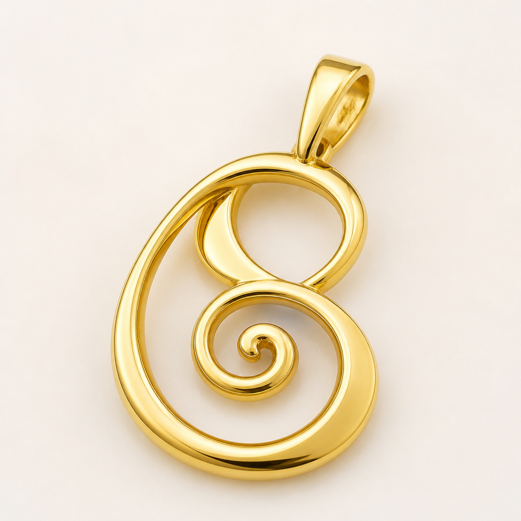 . Refinement: make it with yellow gold
photorealistic jewelry design, . Refinement: make it with yellow gold, just the design no text