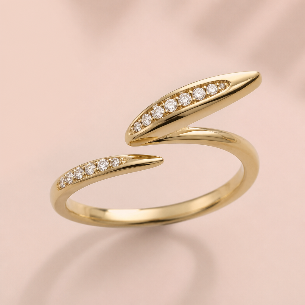 A women's ring
photorealistic jewelry design, A women's ring, modern style, just the design no text