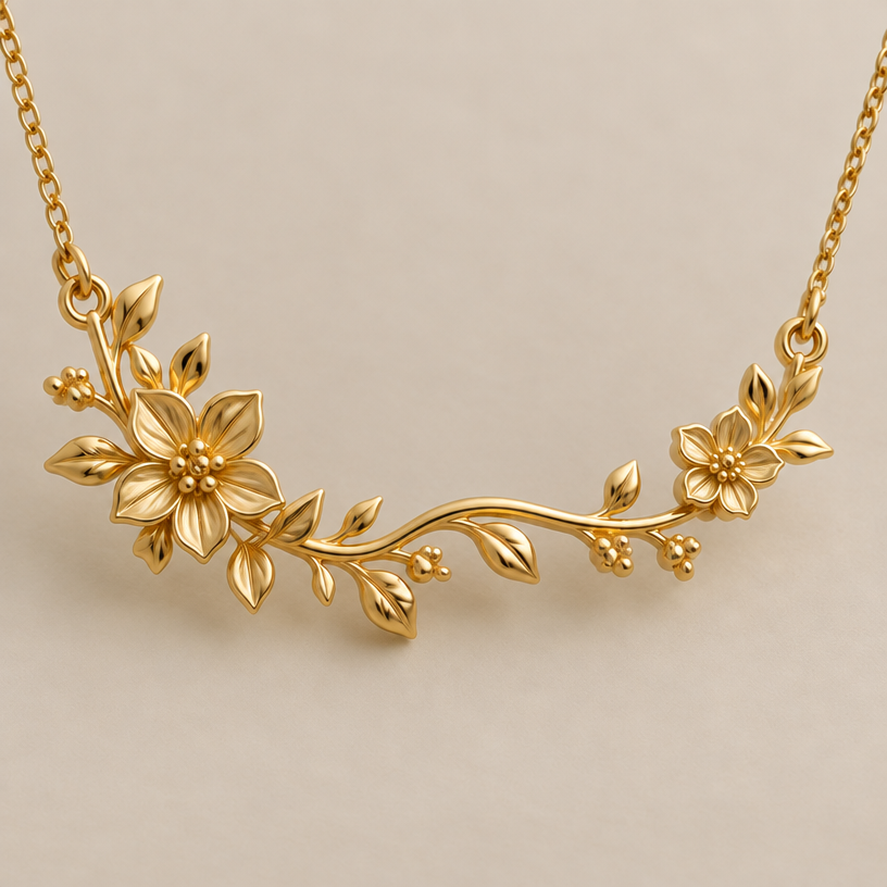 Without diamonds and stones .
edit the attached jewelry design with these instructions: Without diamonds and stones .. keep it photorealistic, just the design no text