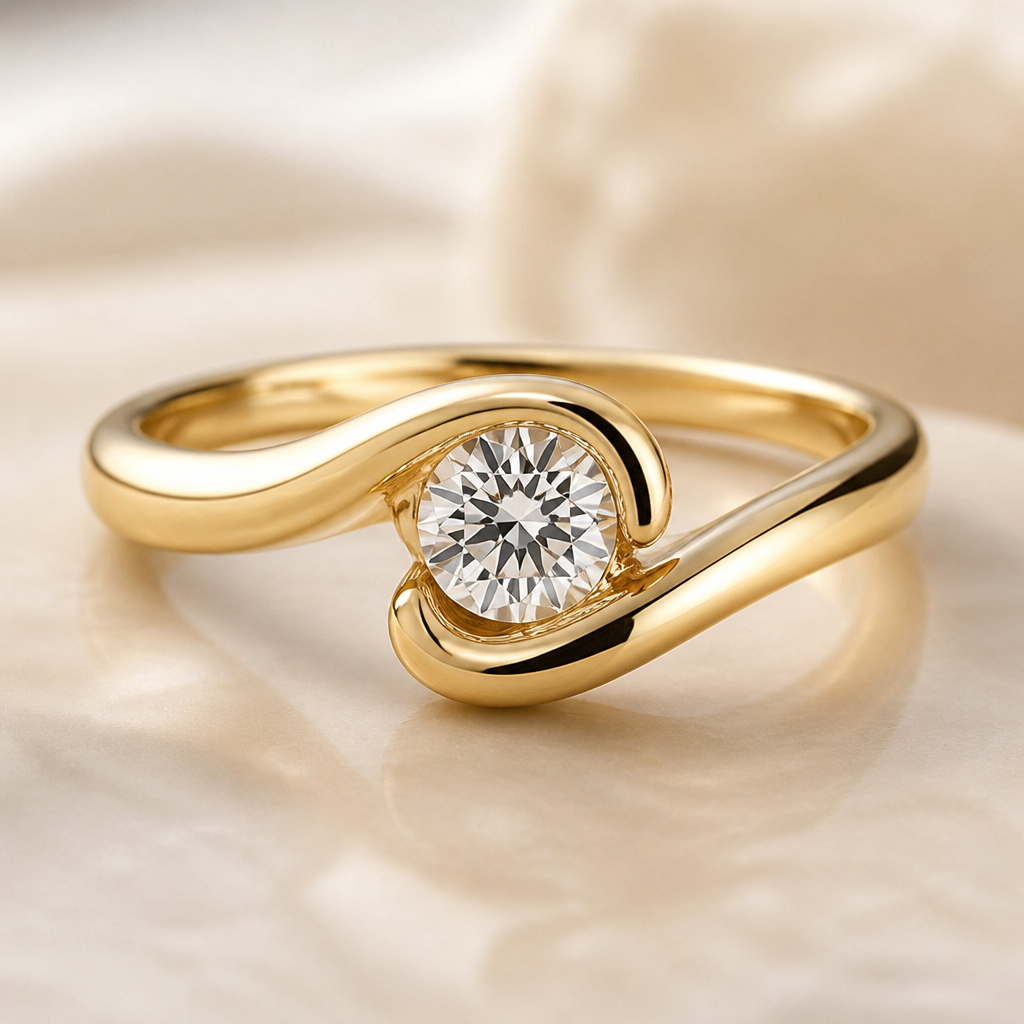 A women's ring
photorealistic jewelry design, A women's ring, modern style, just the design no text