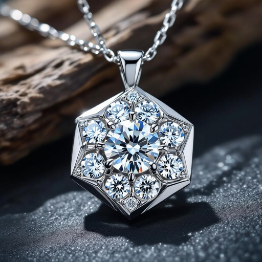  Geomatric edgy pendant of diamonds vibes of architectural and edge sthle modern contemporary item