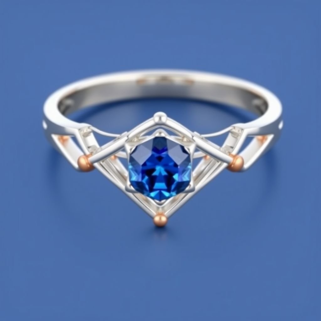 Light weight ladies ring 