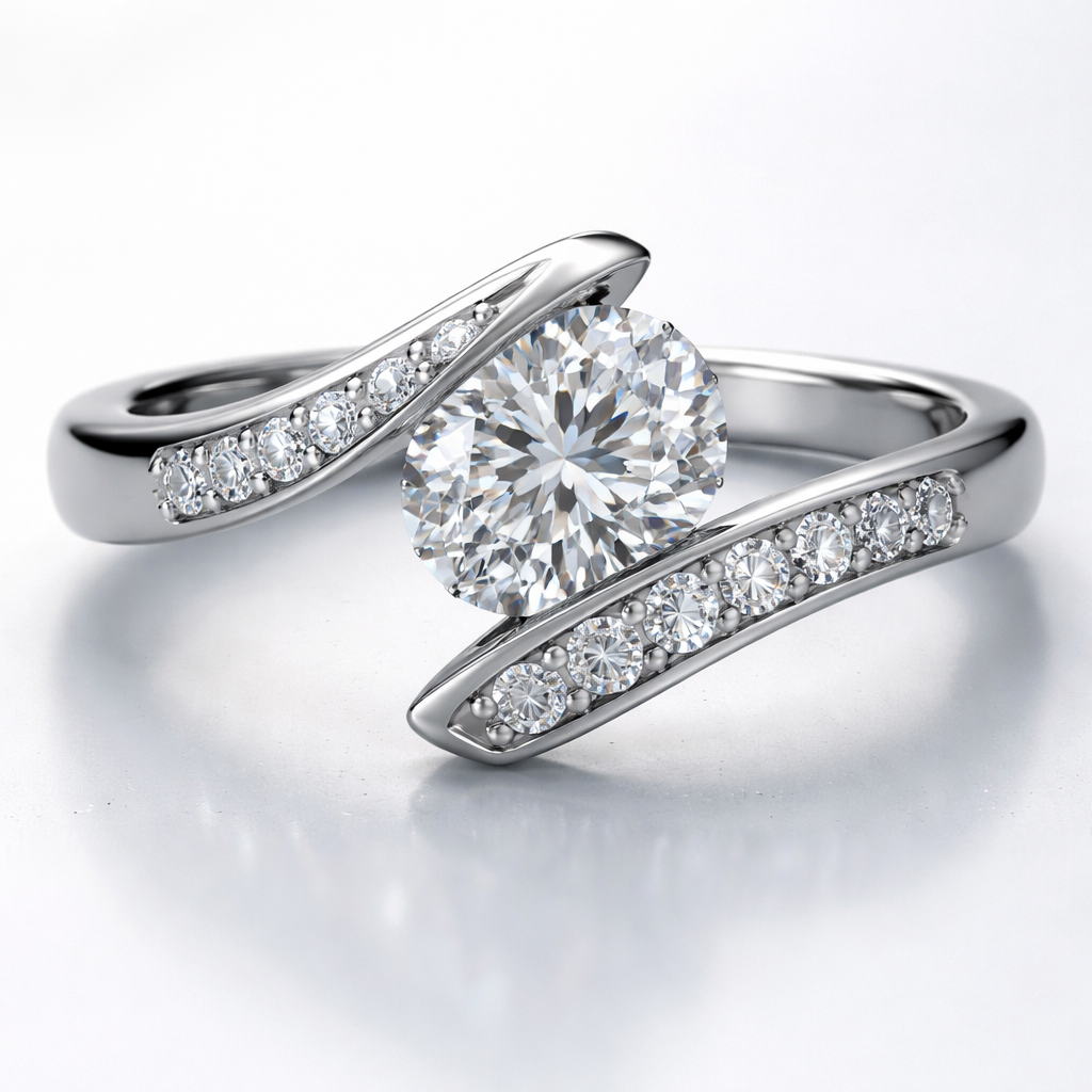 A women's ring
A women's ring, modern style