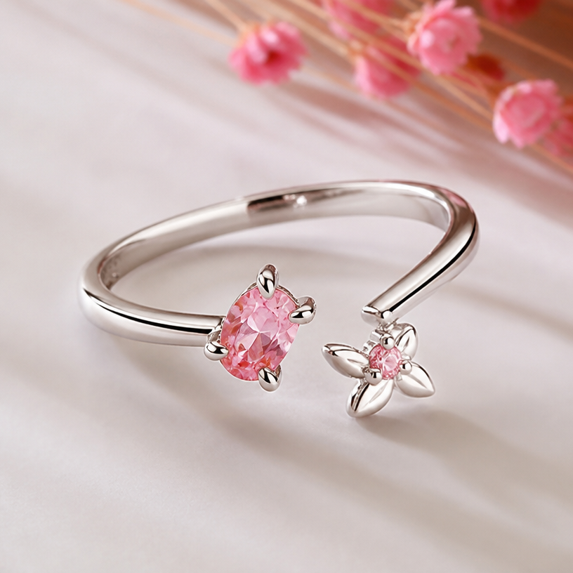 A women's ring
using the attached image as a visual reference, create A women's ring. photorealistic, just the design no text