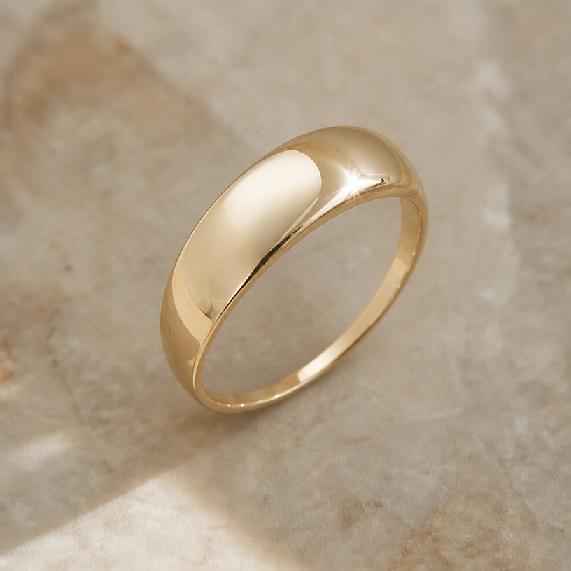 make circumference thinnger and the top a little more elongated
edit the attached jewelry design with these instructions: make circumference thinnger and the top a little more elongated. keep it photorealistic, just the design no text