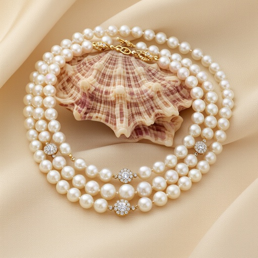Necklace  pearl 