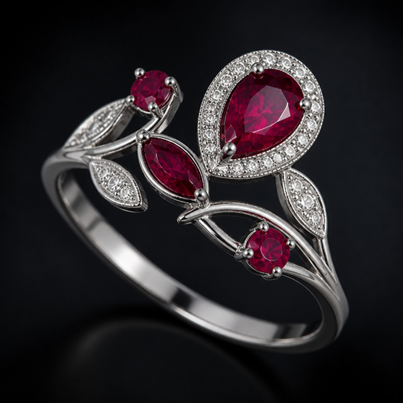 make this less ornate and more open in design
edit the attached jewelry design with these instructions: make this less ornate and more open in design. keep it photorealistic, just the design no text