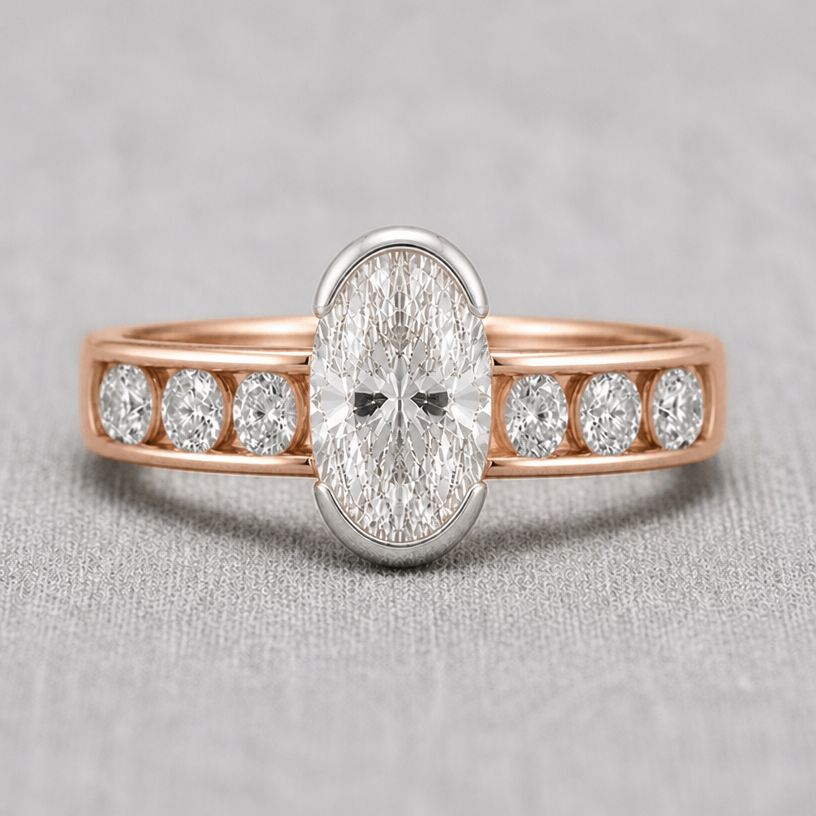 oval shape accent stones 3mm in length
edit the attached jewelry design with these instructions: oval shape accent stones 3mm in length. keep it photorealistic, just the design no text