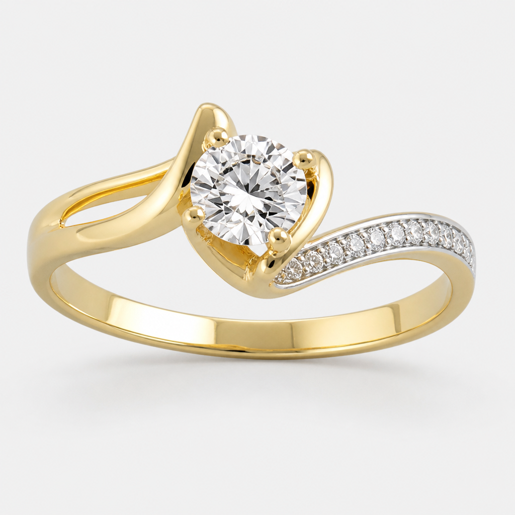 A women's ring
photorealistic jewelry design, A women's ring, modern style, just the design no text
