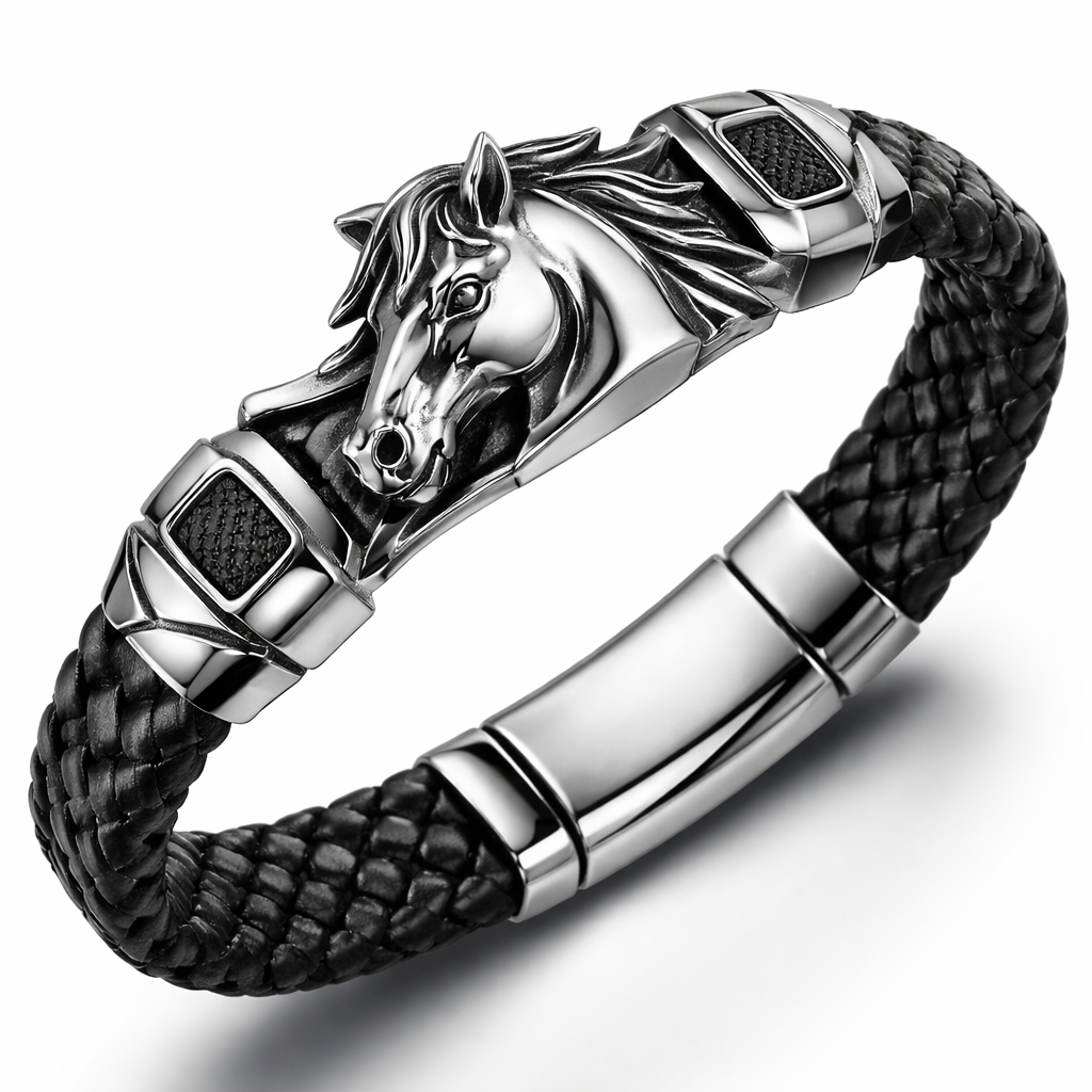 A horse bracelet for men