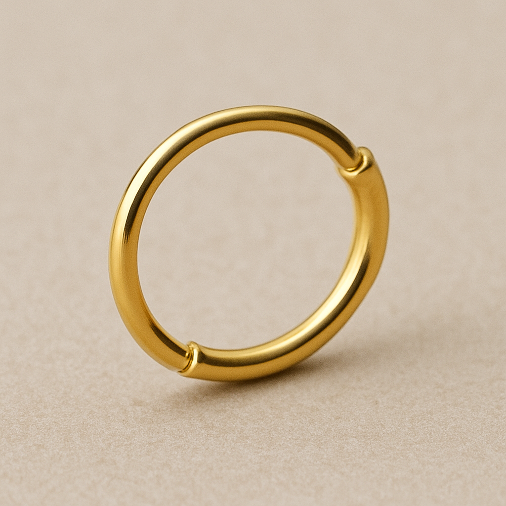 Piercing,oro gold, small for earring