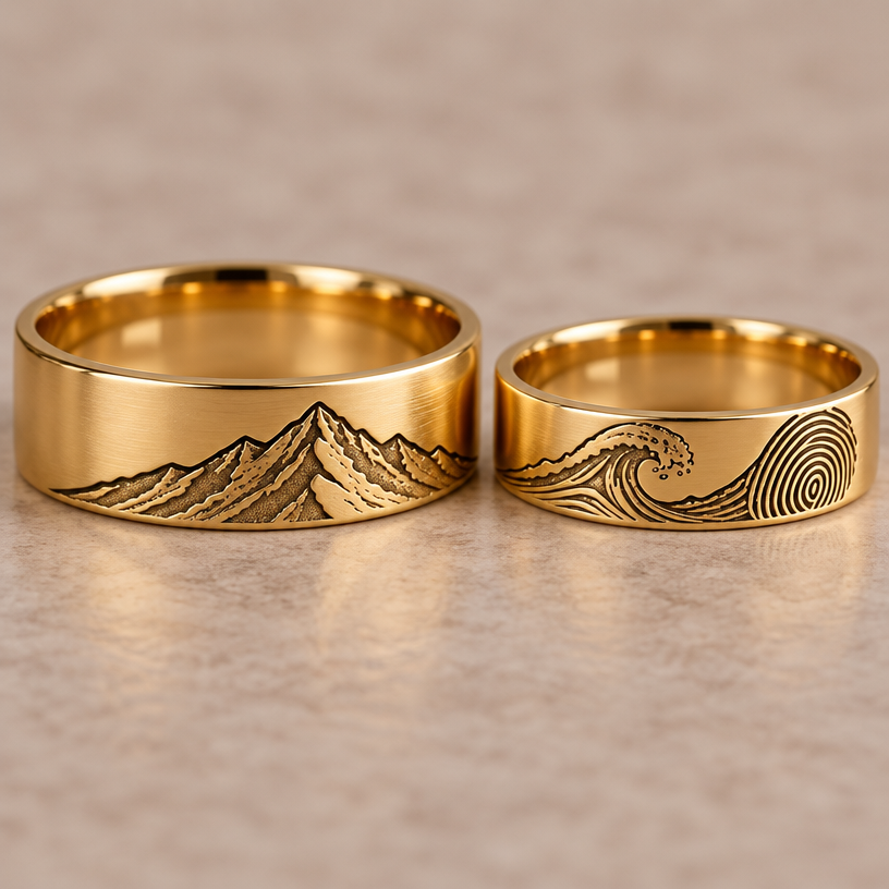 A women's ring. en el cuenta lo que está escrito y lo que está dibujado porque es en los dos anillos
mira bien que son los dos anillos son dos anillos de matrimonio a
using the attached image as a visual reference, create A women's ring. en el cuenta lo que está escrito y lo que está dibujado porque es en los dos anillos
mira bien que son los dos anillos son dos anillos de matrimonio a. photorealistic, just the design no text