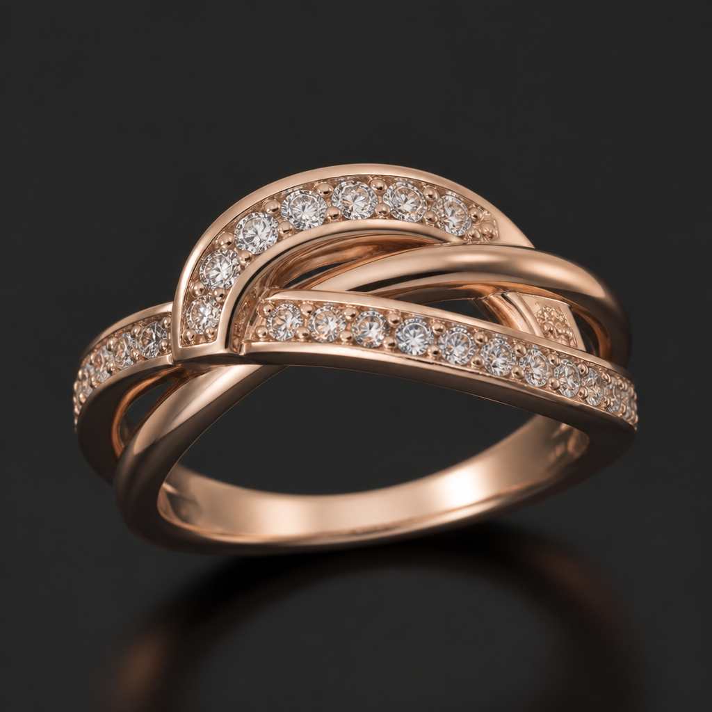 A women's ring
photorealistic jewelry design, A women's ring, modern style, just the design no text