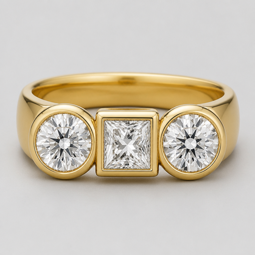 Yellow gold cigar band
edit the attached jewelry design with these instructions: Yellow gold cigar band. keep it photorealistic, just the design no text