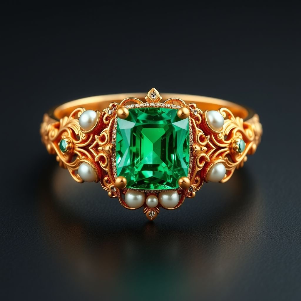 Emerald ring