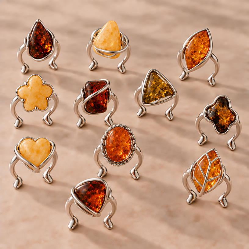 Pacio ziedo skirtingo dizainao
edit the attached jewelry design with these instructions: Pacio ziedo skirtingo dizainao. keep it photorealistic, just the design no text