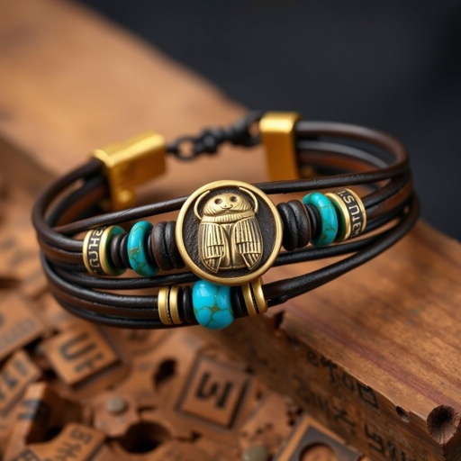 Men’s leather bracelet