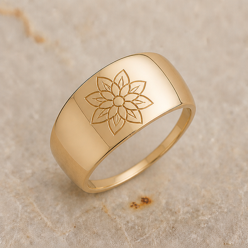 make the bottom of ring thinner
edit the attached jewelry design with these instructions: make the bottom of ring thinner. keep it photorealistic, just the design no text