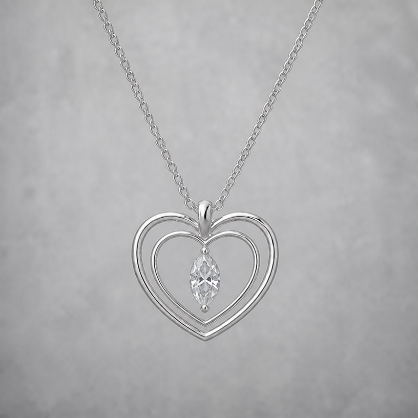 forme de coeur parfaite meme travail de metal
edit the attached jewelry design with these instructions: forme de coeur parfaite meme travail de metal. keep it photorealistic, just the design no text