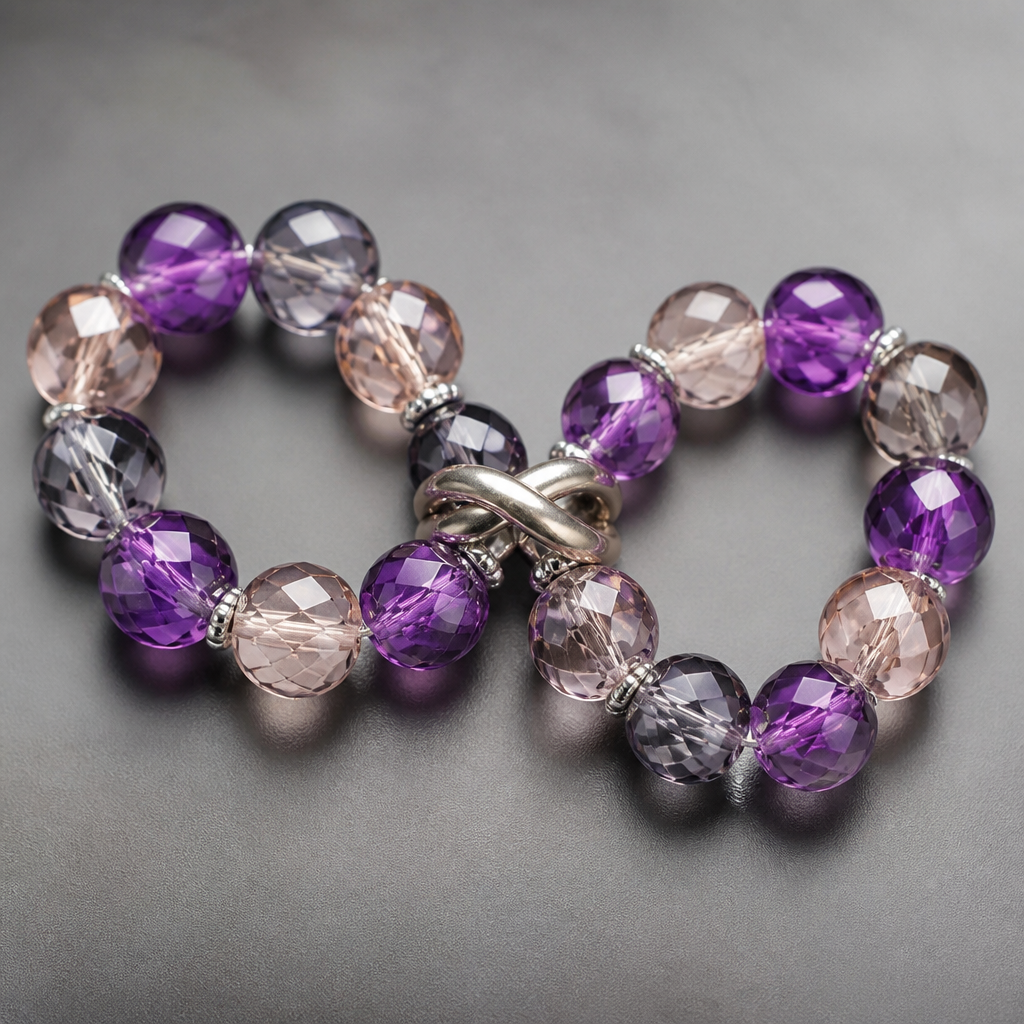 Acrylic beads 20mm
photorealistic jewelry design, Acrylic beads 20mm, infinity style, just the design no text