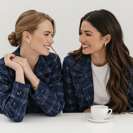 Небольшие золотые матовые серьги в виде созвездия