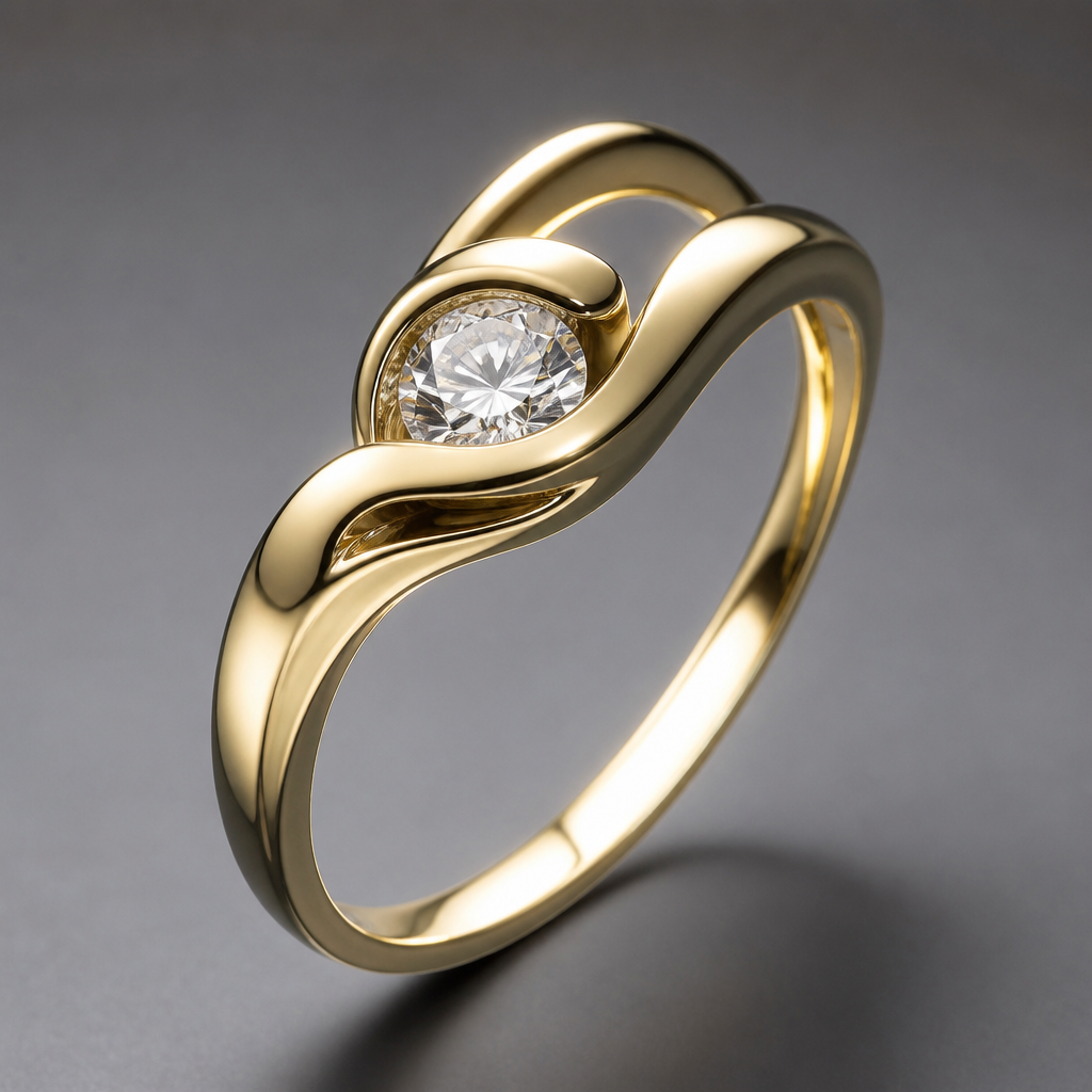 A women's ring
photorealistic jewelry design, A women's ring, modern style, just the design no text