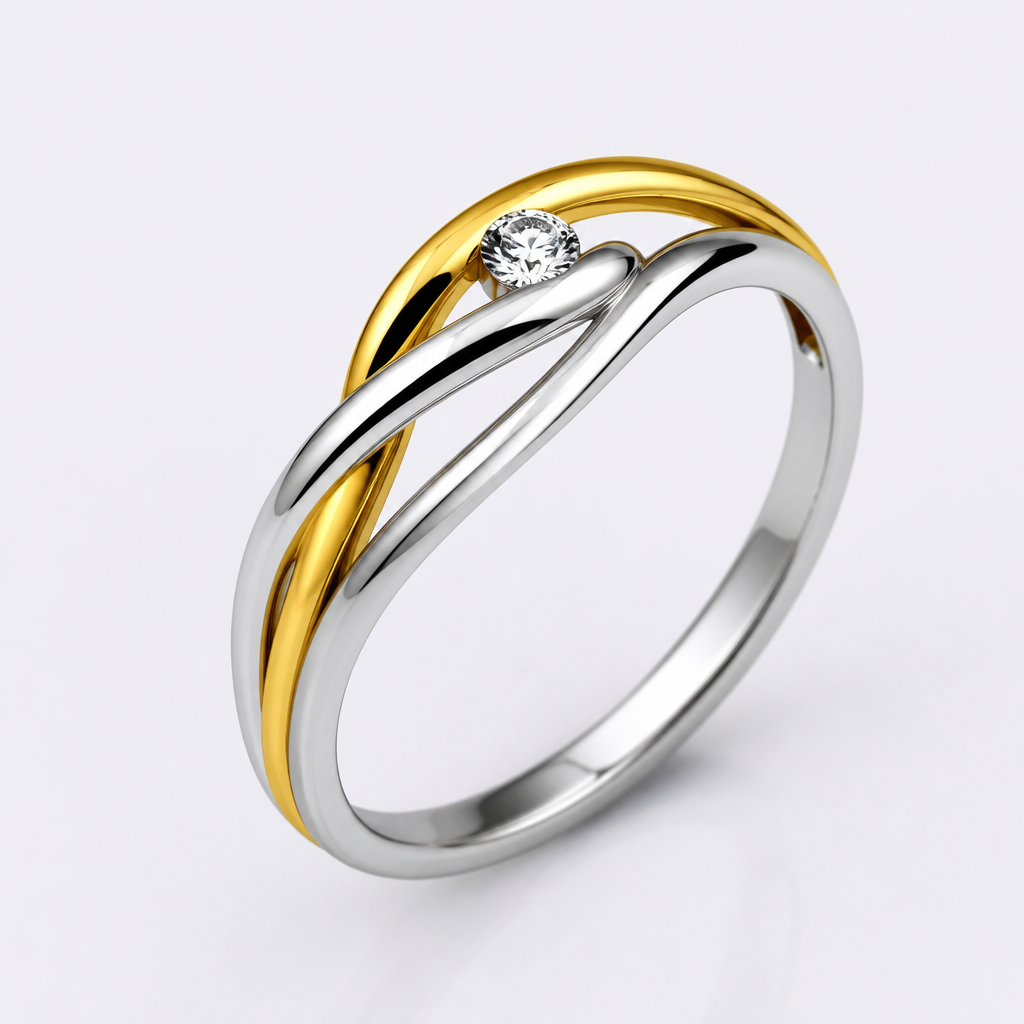 A women's ring
photorealistic jewelry design, A women's ring, modern style, just the design no text